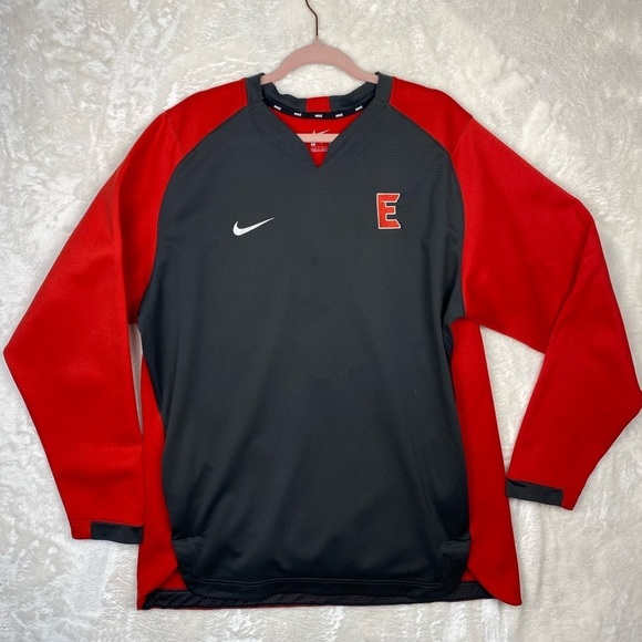 Nike Other - Nike sports mens pullover sweat shirt with zipper pockets size xl